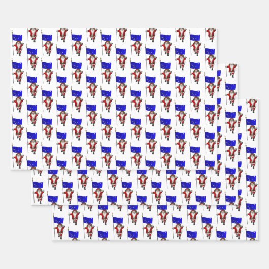 Lief Sinterklaas Bezoeken Alaska Inpakpapier Vel (Set)