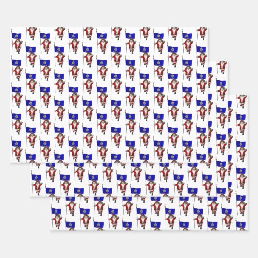 Lief Sinterklaas Bezoeken Kansas Inpakpapier Vel (Set)