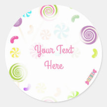 Lief Snoep Lollipop Favor Stickers