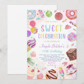 Lief Snoep Verjaardag Kaart (Voorkant / Achterkant)