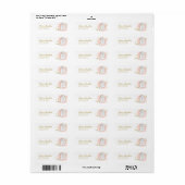 Lief spook Halloween baby shower sticker (Full Sheet)