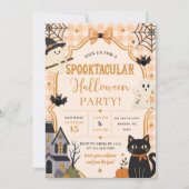 Lief spookachtig Halloween-feest Kaart (Voorkant)
