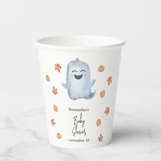 Lief spookje - babyshower papieren bekers (Voorkant)