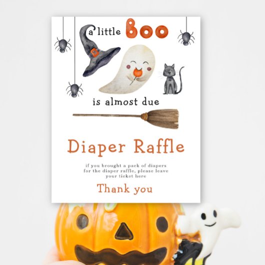 Lief spookje - Luierloterij spel Poster