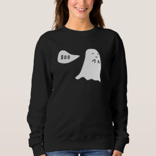 Lief spookje zegt Boe Halloween Trui