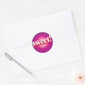 Lief! -Sticker Ronde Sticker (Envelop)