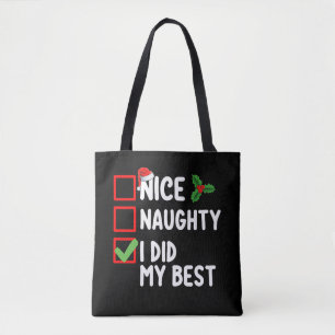 Lief Stout Ik Heb Mijn Beste Kerstlijst Familie Tote Bag