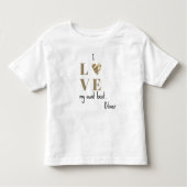 Lief Tante, Cute 2T tot 5/6T Fijne Jersey Kinder Shirts (Voorkant)