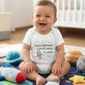 Lief toekomstig astronautje babybody'shirt romper