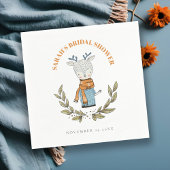 Lief Ugly Sweater Winter Rendier Bruidsfeest Servet