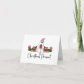 Lief Uniek Grappig Kerstmis Kaart (Voorkant)