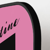 lief valentijn paar op maat aanpassen pickleball paddle (Links Detail)