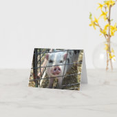 Lief varken dat aan je denkt Kaart (Gele Bloem)