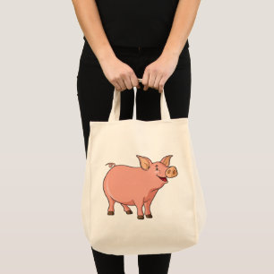 Lief varkensgeschenk boerin landelijk boerderijmei tote bag