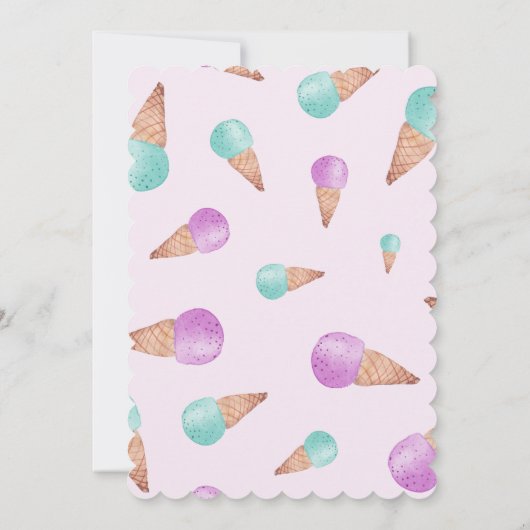 Lief verjaardagsfeestje kaart (Achterkant)