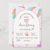 Lief verjaardagsfeestje kaart (Voorkant)