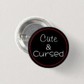 Lief & Vervloekt Ronde Button 3,2 Cm (Voorkant /achterkant)