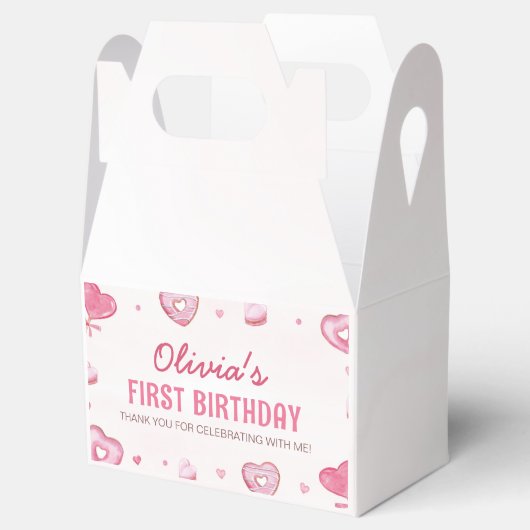 Lief Viering Verjaardag Favor Box Bedankdoosjes (Geopend)