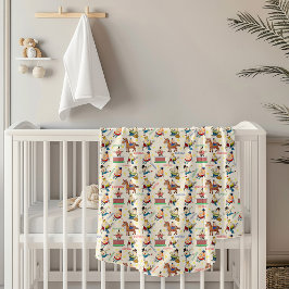 Lief Vintage Humpty Dumpty Kinderrijmpje Fleece Deken