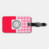 Lief Volleybal Bagagelabel (Achterkant horizontaal)