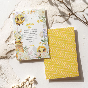 Lief voor de verjaardag van de bij bedankkaart