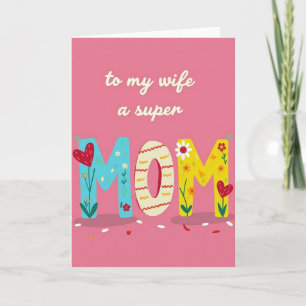 Lief voor mijn vrouw kaart