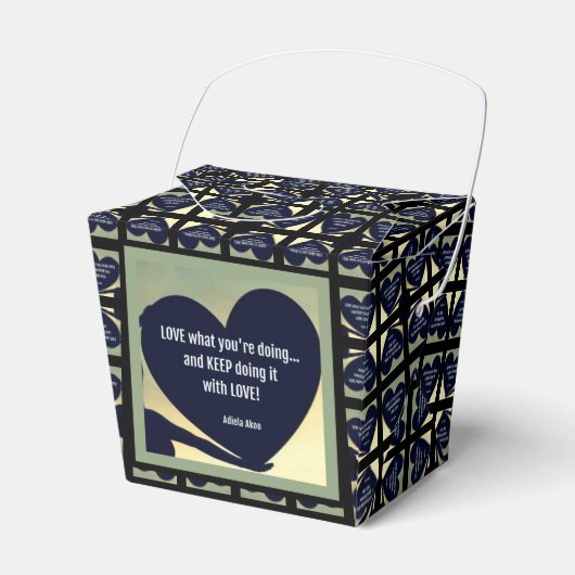 LIEF Wat je doet Favor Boxes door Adiela Akoo Bedankdoosjes (Voorkant Zijde)