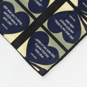 LIEF WAT JE DOET Fleece deken -Adiela Akoo (Hoek)