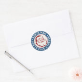 Lief Zebrastegel Noordpool Goedgekeurd Label (Envelop)
