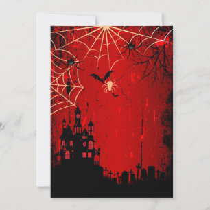 Lief Zestien Halloween Verjaardag Viering Kaart