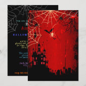 Lief Zestien Halloween Verjaardag Viering Kaart (Voorkant / Achterkant)