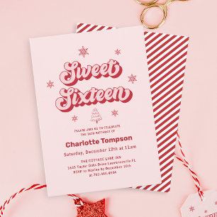 Lief Zestien Kerstmis Verjaardag Kaart