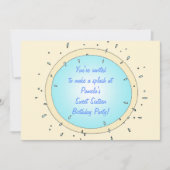 Lief Zestien Pool Party Verjaardag Uitnodigingen (Voorkant)