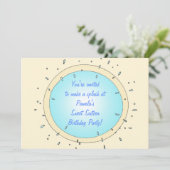 Lief Zestien Pool Party Verjaardag Uitnodigingen (Staand voorkant)