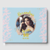 Lief zestien Sprookje Prinses Foto Gastenboek (Voorkant)