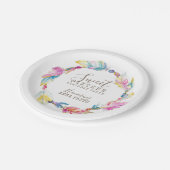 Lief zestien verjaardagsfeestje boho art bord (Gekanteld)