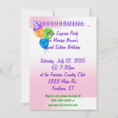 Lief Zestien Verrassingsfeestje Kaart (Achterkant)