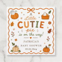 Lief Zoete Pompoen Geslacht Neutrale Baby Shower
