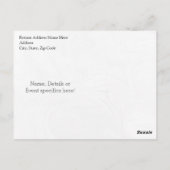 Liefboomaangepaste gezinshereniging briefkaart (Achterkant)