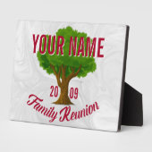 Liefboomaangepaste gezinshereniging fotoplaat (Zijkant)