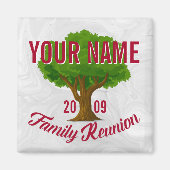 Liefboomaangepaste gezinshereniging magneet (Voorkant)