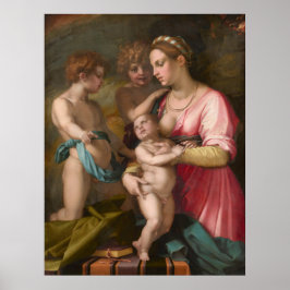 Liefdadigheid - Andrea del Sarto Fine Art Poster