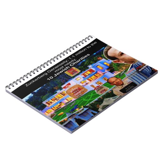 liefdadigheid begint thuis notitieboek (Linkerzijde)