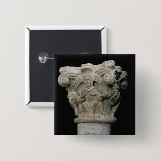 liefdadigheid vierkante button 5,1 cm (Voorkant /achterkant)