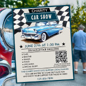 Liefdadigheidsautoshow Flyer