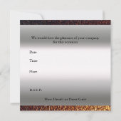 Liefdadigheidsbal Uitnodiging (Achterkant)