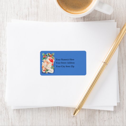 Liefdadigheidsdatum  adreslabel etiket (Insitu)