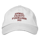 Liefdadigheidsinstelling voor dierenwelzijn geborduurde pet (Voorkant)