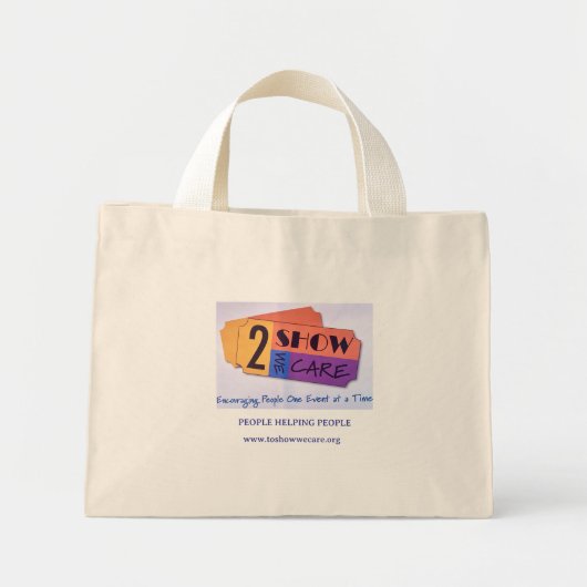 liefdadigheidstas mini tote bag (Voorkant)
