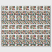 Liefdays Vroege kerstfeestdag Cadeaupapier (Vlak)